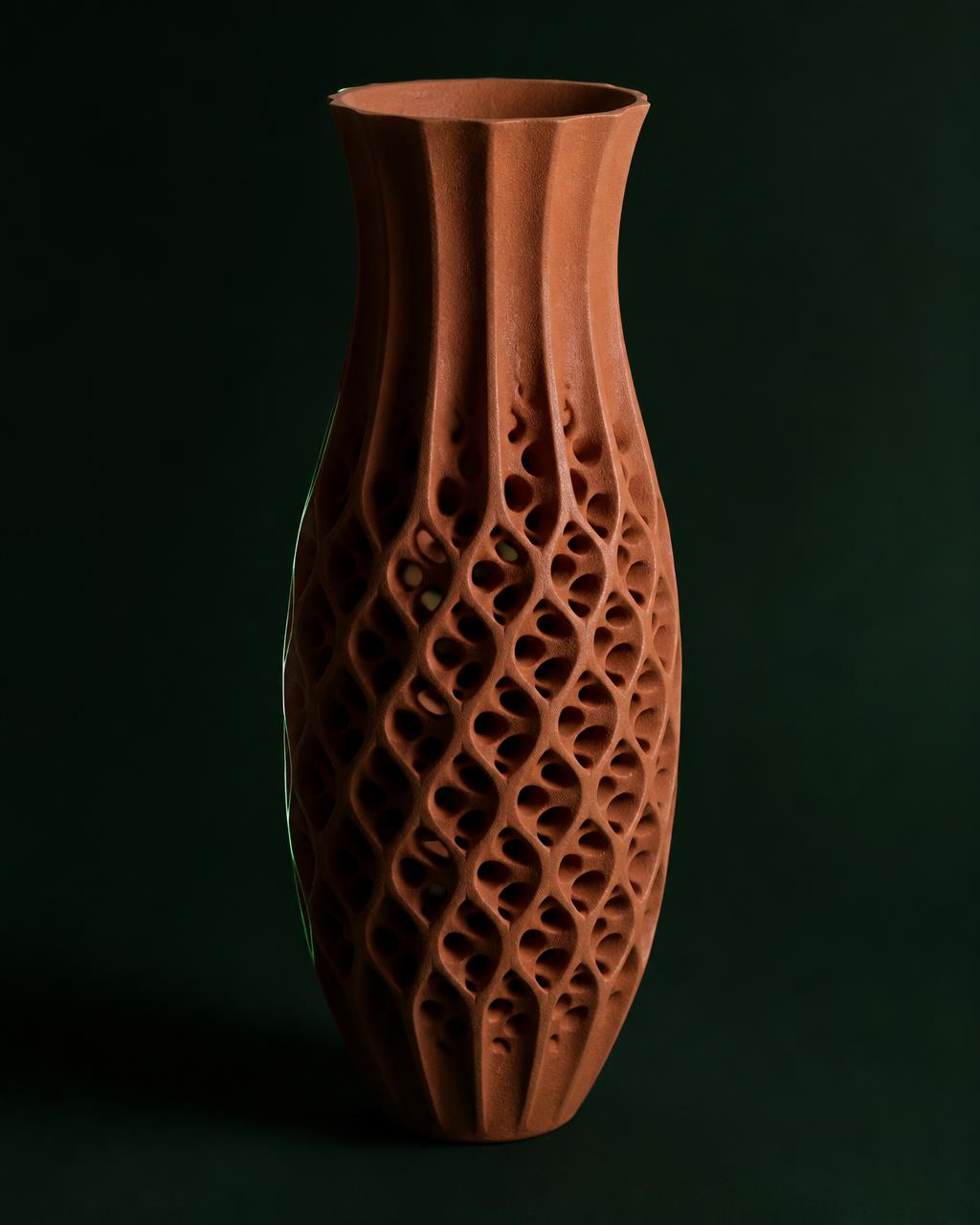 Terracotta microclimate sculpture placeholder